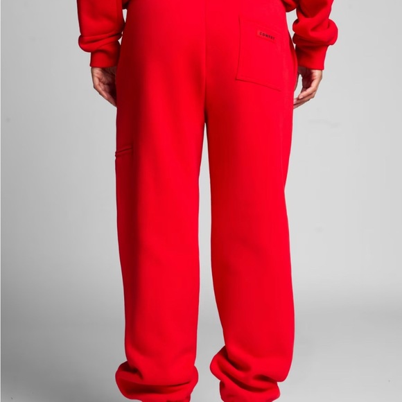 NWT Comfrt Airplane mode travel sweatpants - Unisex size XS- Crimson - Picture 4 of 4